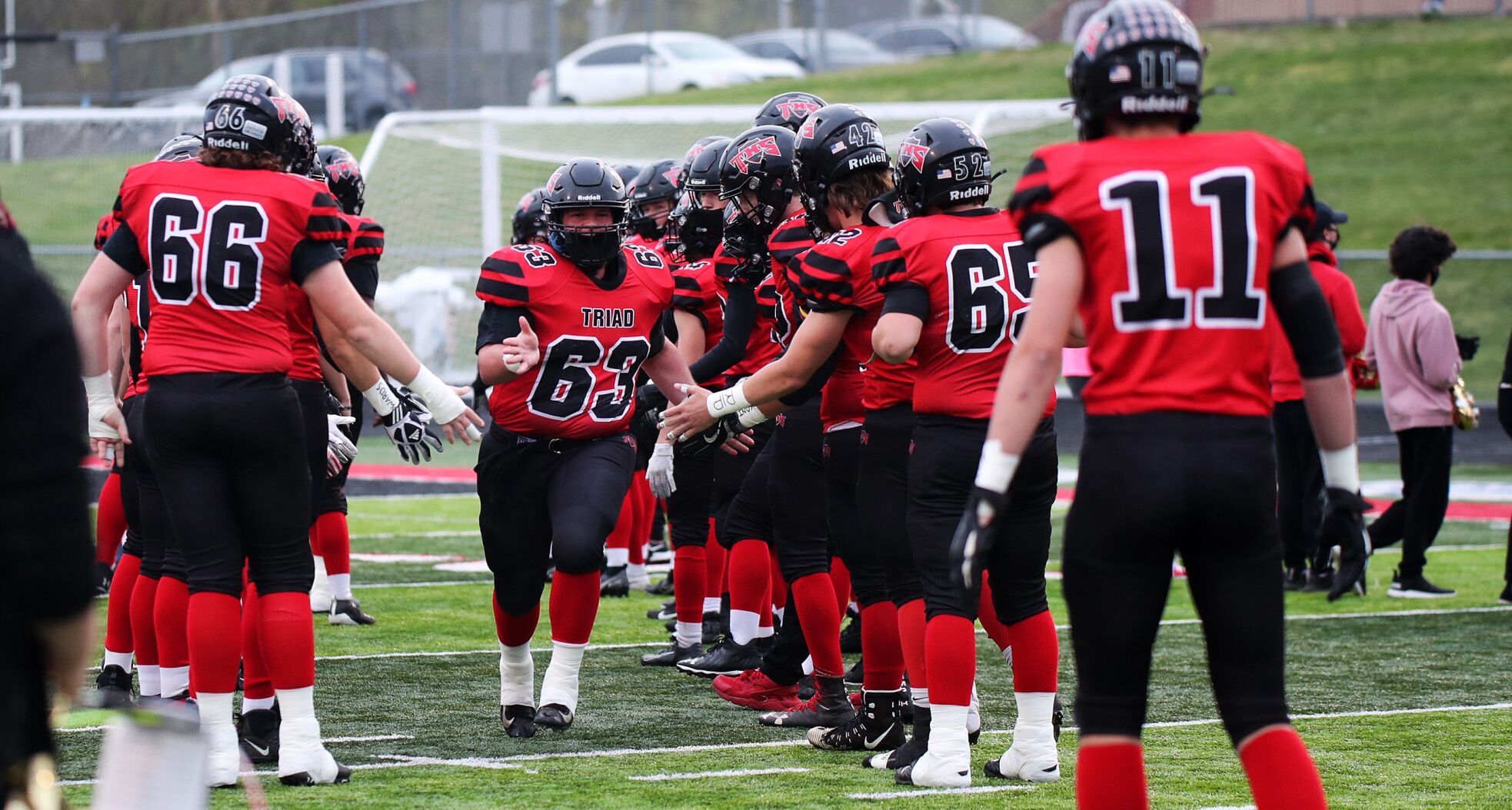 Highland vs. Triad football